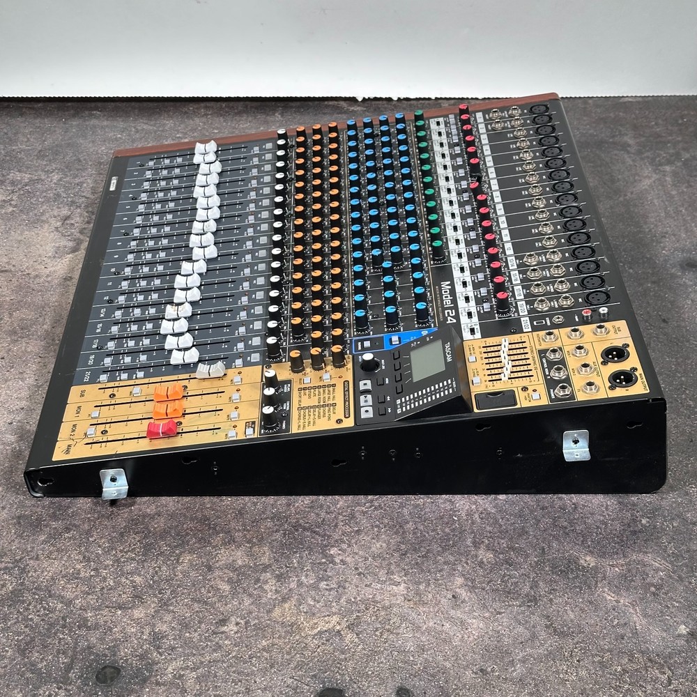 Tascam Model 24 Live Recorder & Mixing Console With Audio Interface; AS-IS
