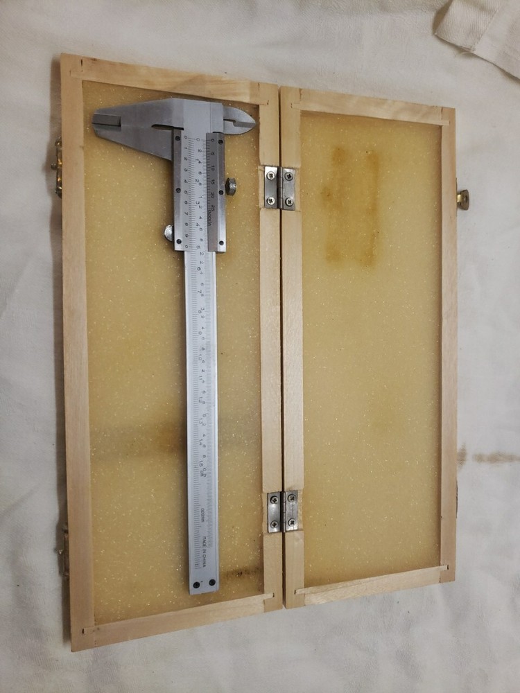 150mm/6" Precision Vernier Caliper with Locking Screw