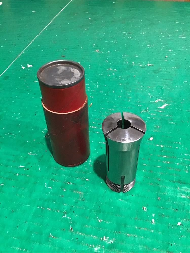5C Hardinge Round Collet 7/16" External Thread w/ Case