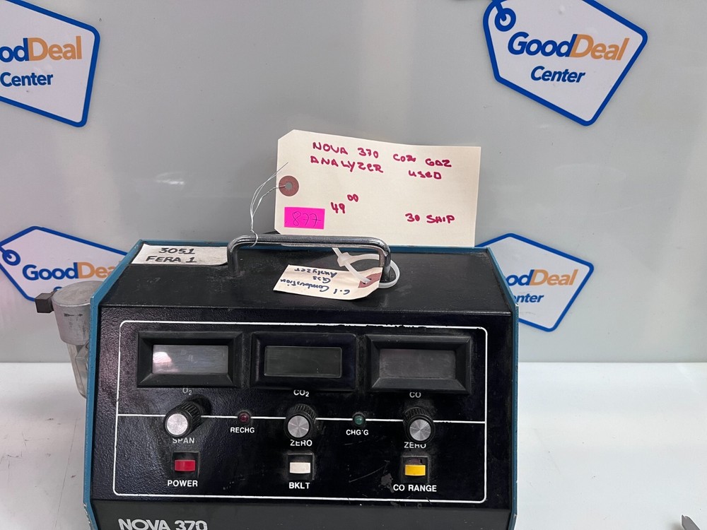 Nova 370 3051 Fera 1 CO2 Gas Analyzer