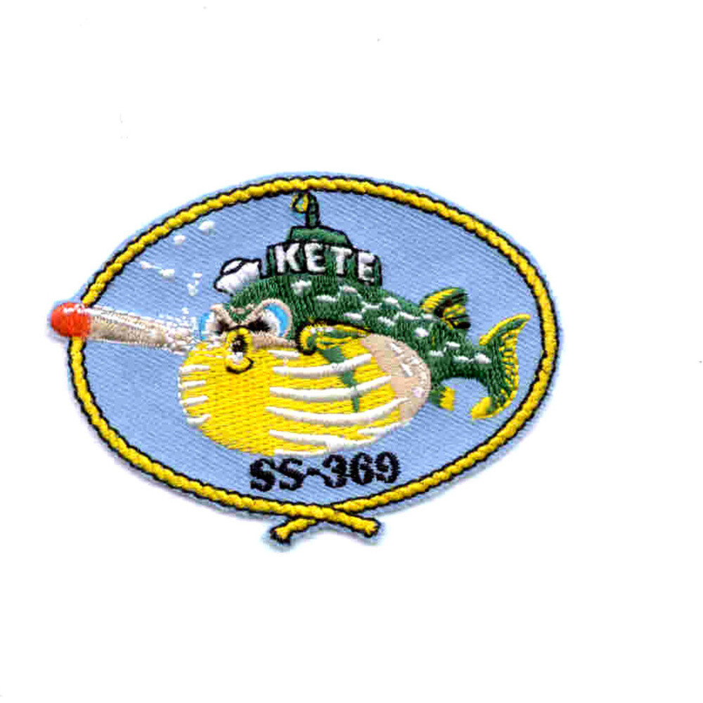 SS-369 USS Kete Patch - Small