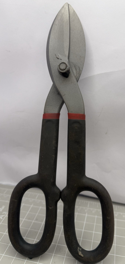 10" Heavy Duty Tin Snips Shears Pre-Owed Used