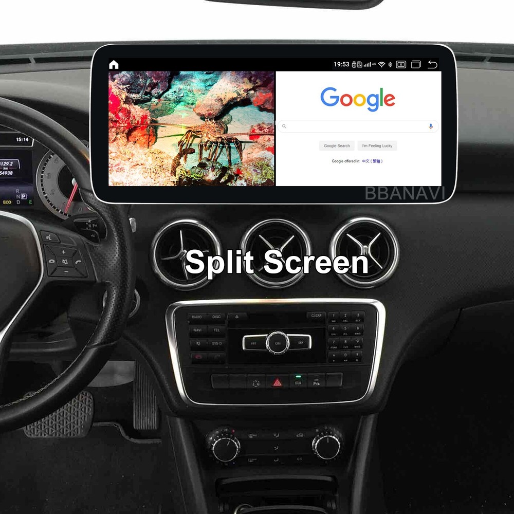 12.3" Android13 Screen Display Multimedia Radio for Benz A class GLA CLA 12-15