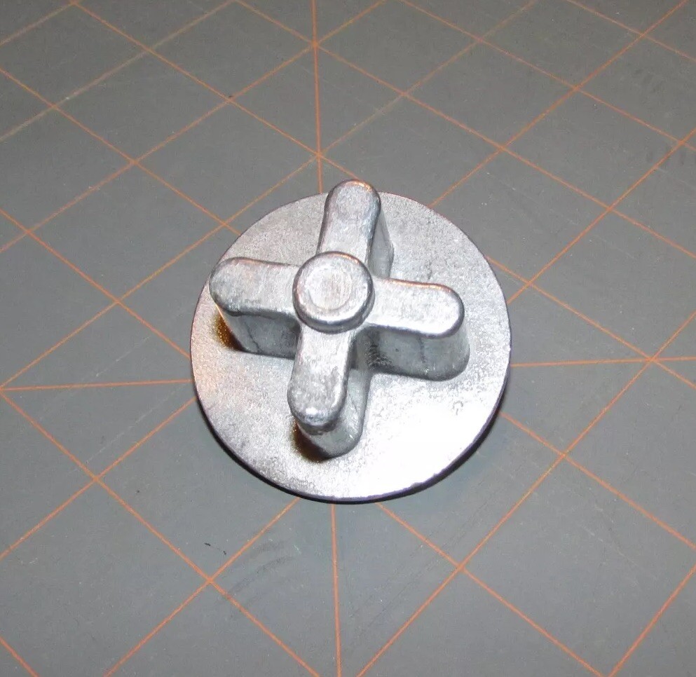 12pack Chain Link Fence Upright CAP 1-11/16" Galvanized