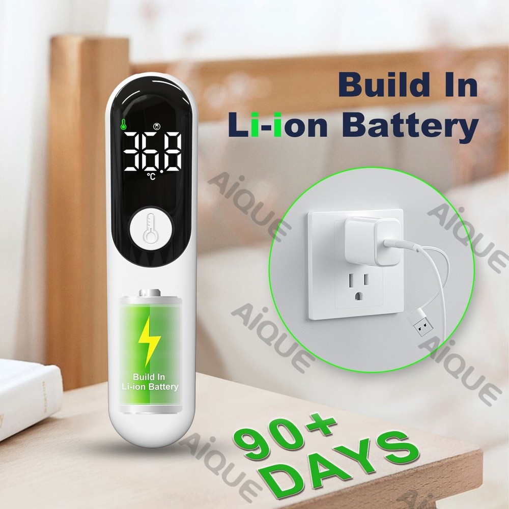 Rechargeable baby handheld mini electronic ear temperature thermometer