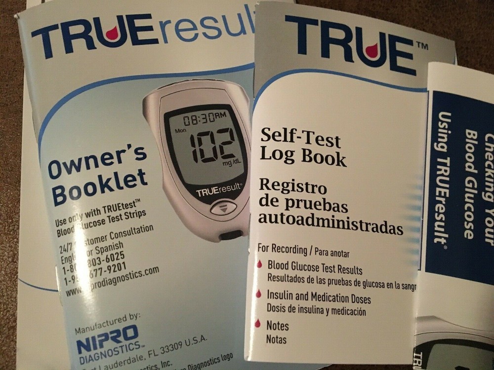 True Performance Blood Glucose Monitoring System Kit