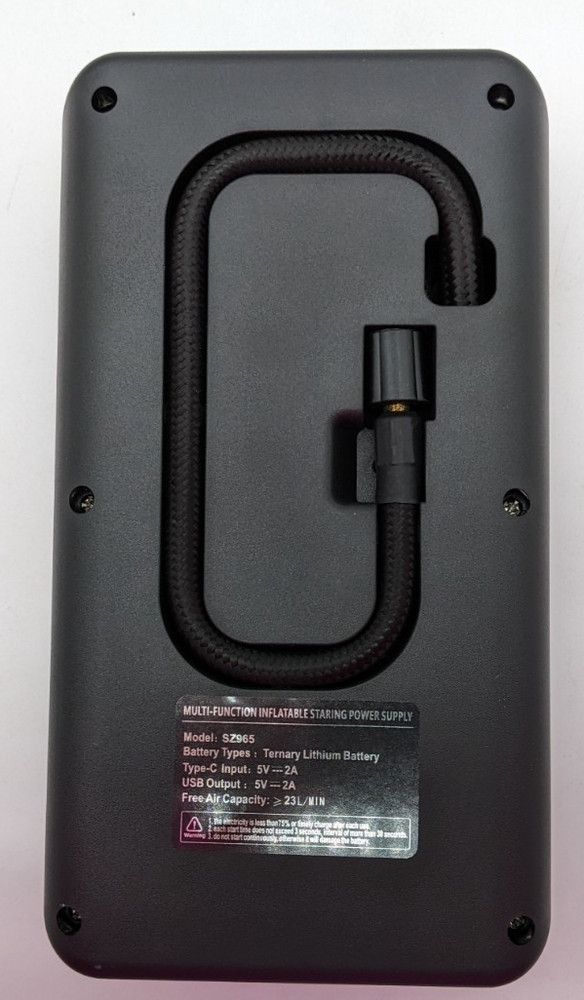 APEXPIONE | multifunctional car emergency power starter | 12V Air Compression