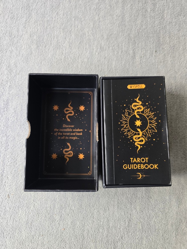 Wyspell Learning Tarot Deck & Guidebook 78 Beginner Spirituality Cards