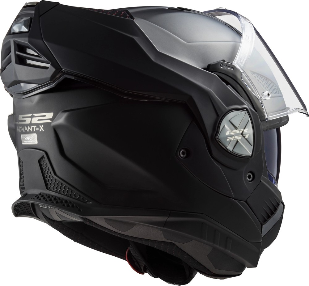 LS2 Advant X Modular Motorcycle Helmet Solid Matte Black XL XLARGE