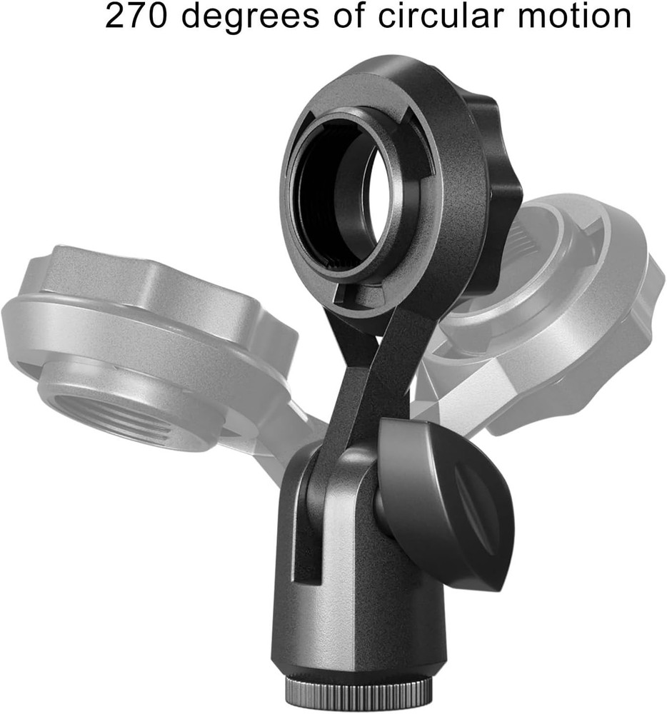 Condenser Microphone Holder Standard Interface Thread Compatible with Stand D...