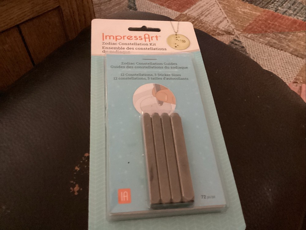 ImpressArt Zodiac Constellation Kit Plus Guides And Stamping Blanks