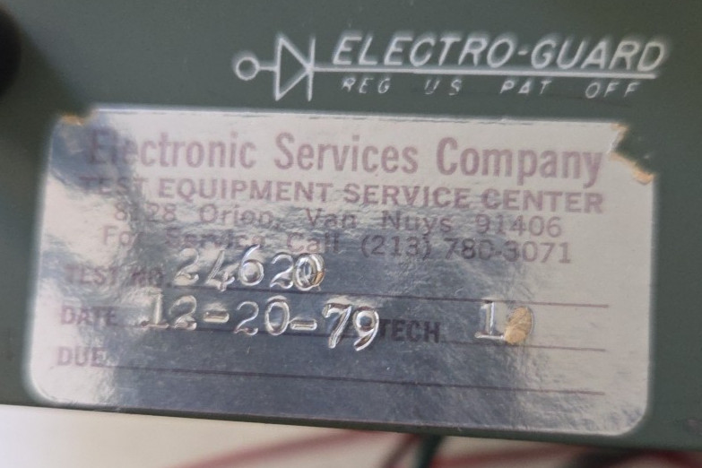 * WORKING Lab-Volt Model 280B Solid State Meter Panel analog FET multimeter-RARE