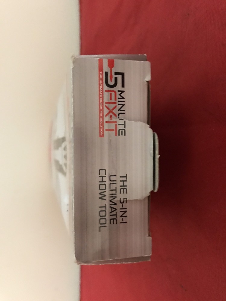 5 Minute Fix-It The Ultimate Quick Fix Solution 5 in 1 Ultimate Chow Tool