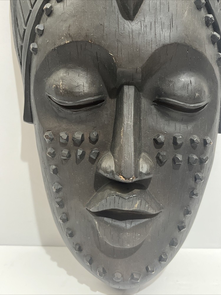 Tiki face abs plastic mold 13” L plaster concrete casting mould