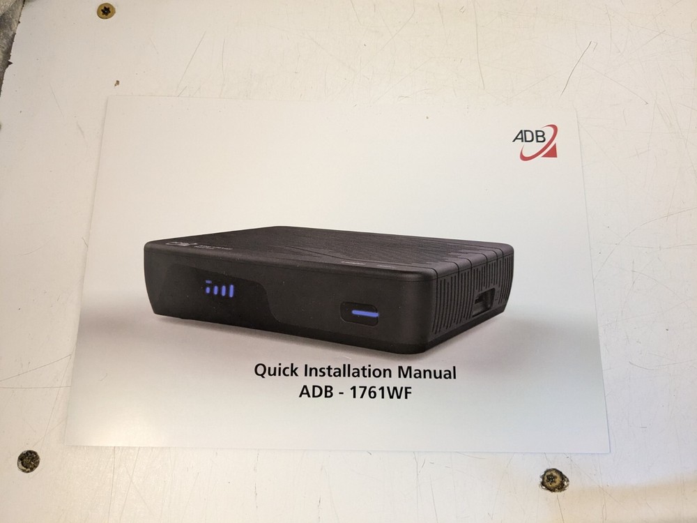 Advanced Digital Broadcast ADB-1761WF IPTV Set Top Box *Open Box*