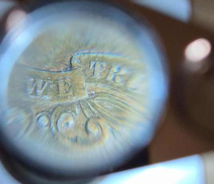 1864 TWO CENTS Large Motto Double Date