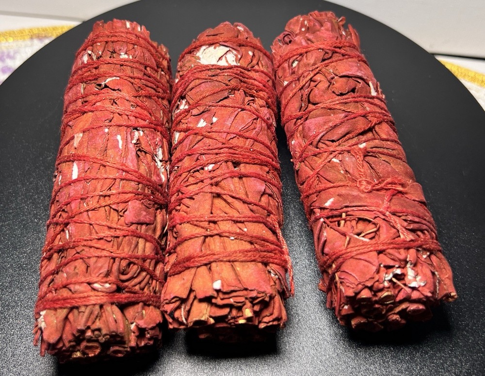 3 Piece Dragon Blood Smudge Sticks