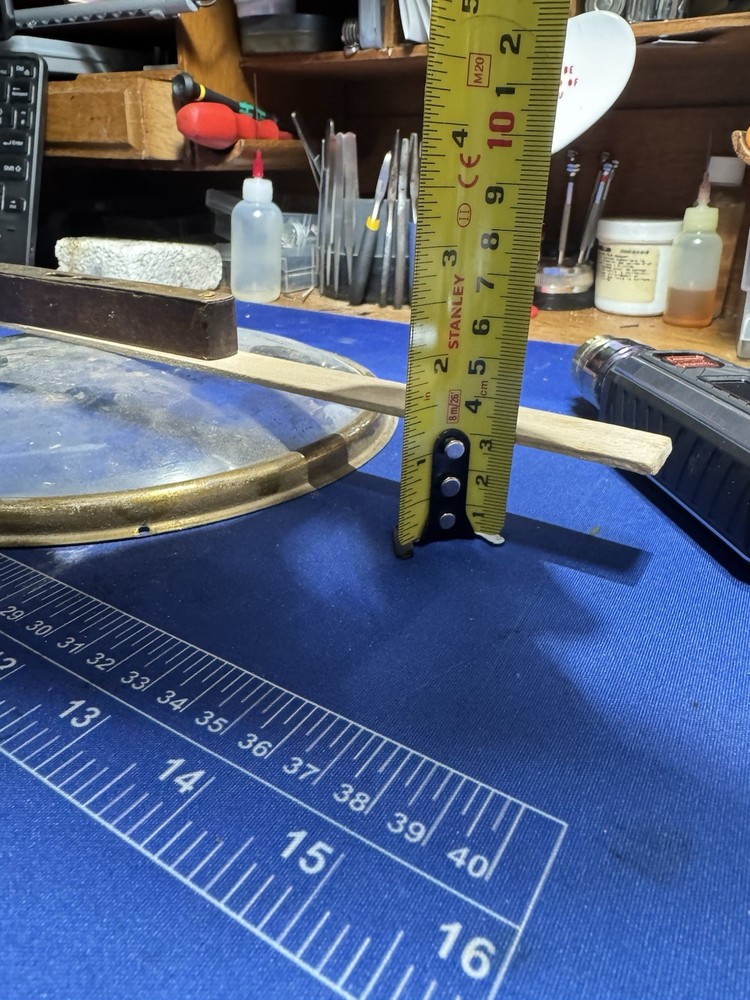 Convex Glass With Brass Bezel Barometer
