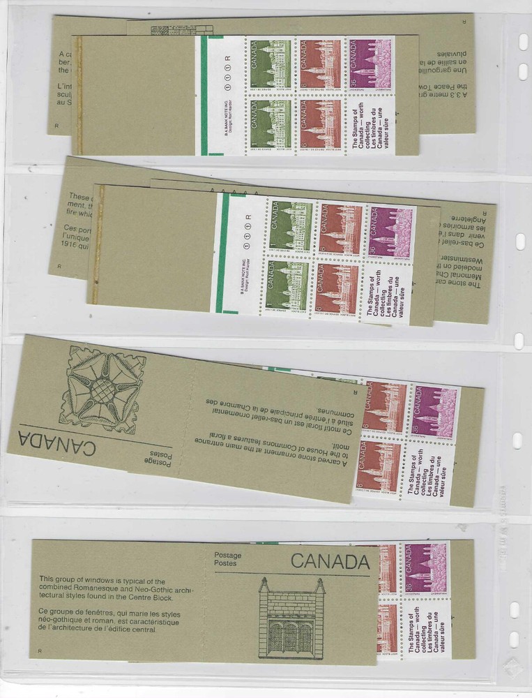 CANADA: STAMP BOOKLETS