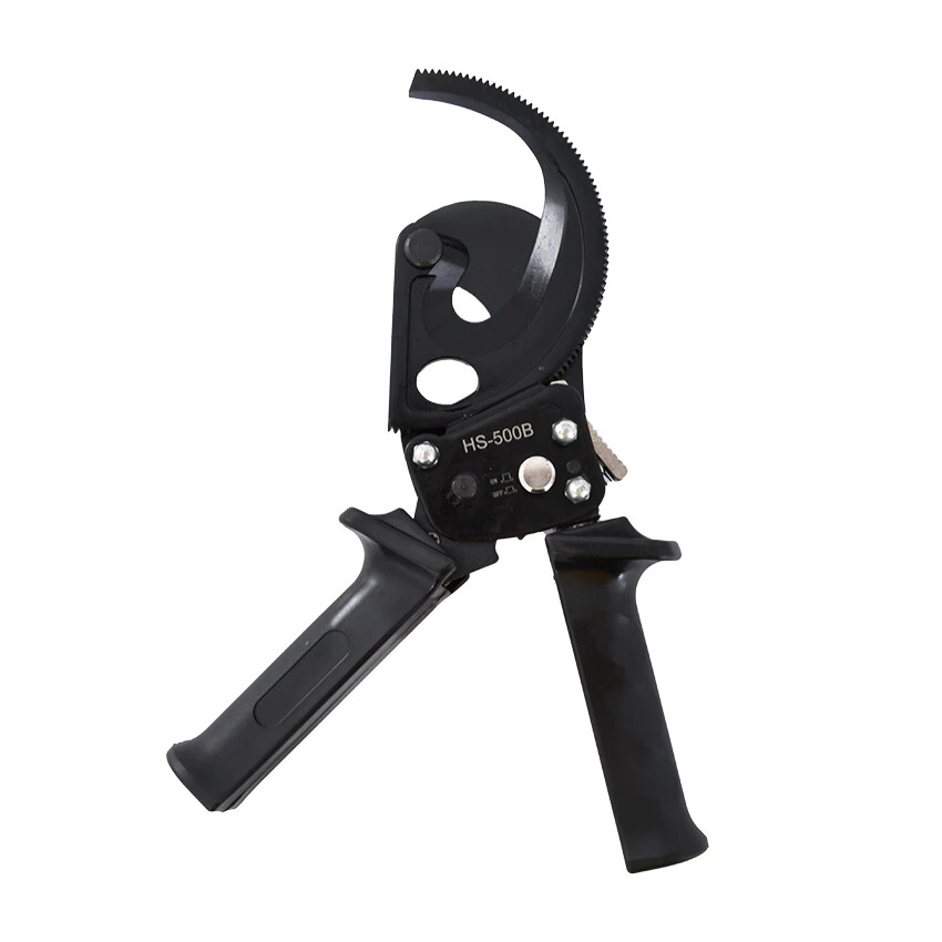 HS-500B Ratchet Wire Cutter Hand Tool Small Manual Cable Cutter 400mm2