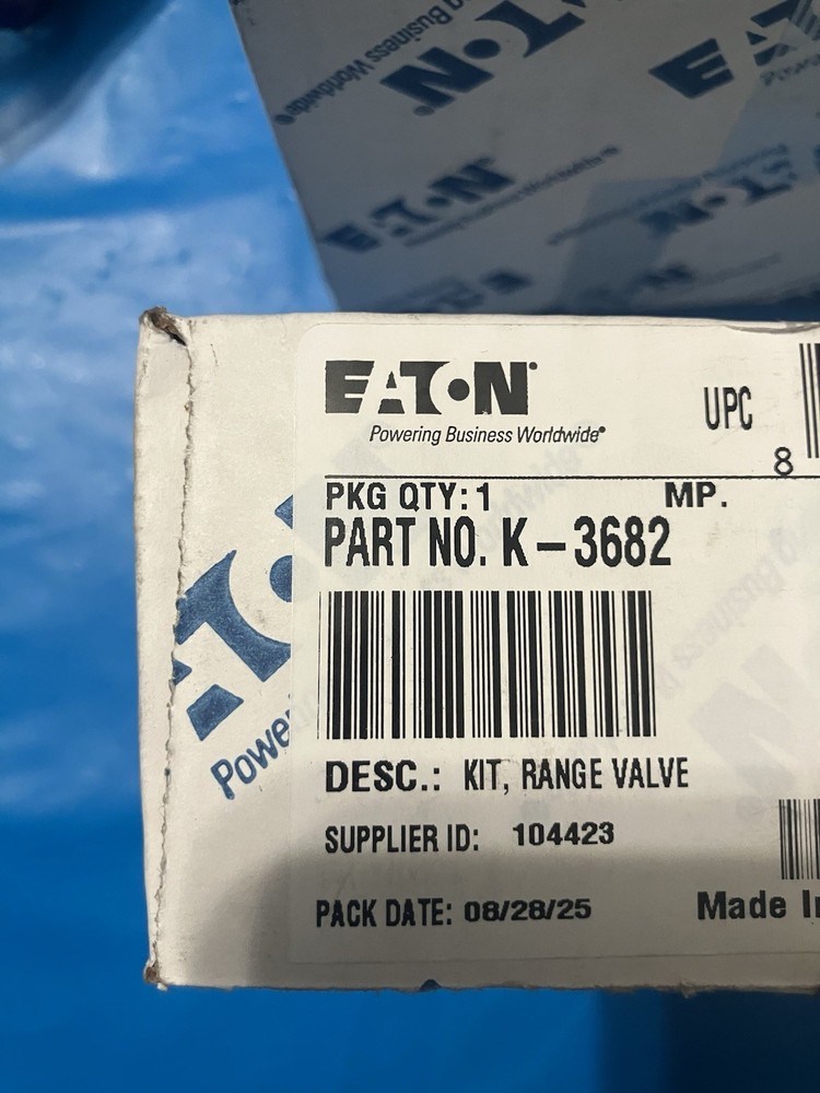 Eaton Fuller- Transmissions Automatic Transmission Range Valve K3682
