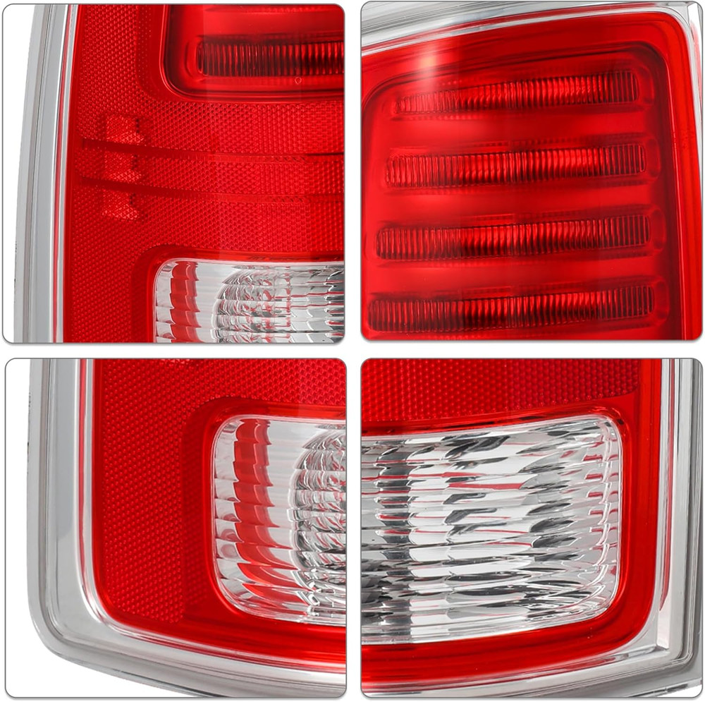 LED Tail Light Assembly for 2013-2018 Dodge Ram 1500/2014-2018 Ram 2500 3500 wit