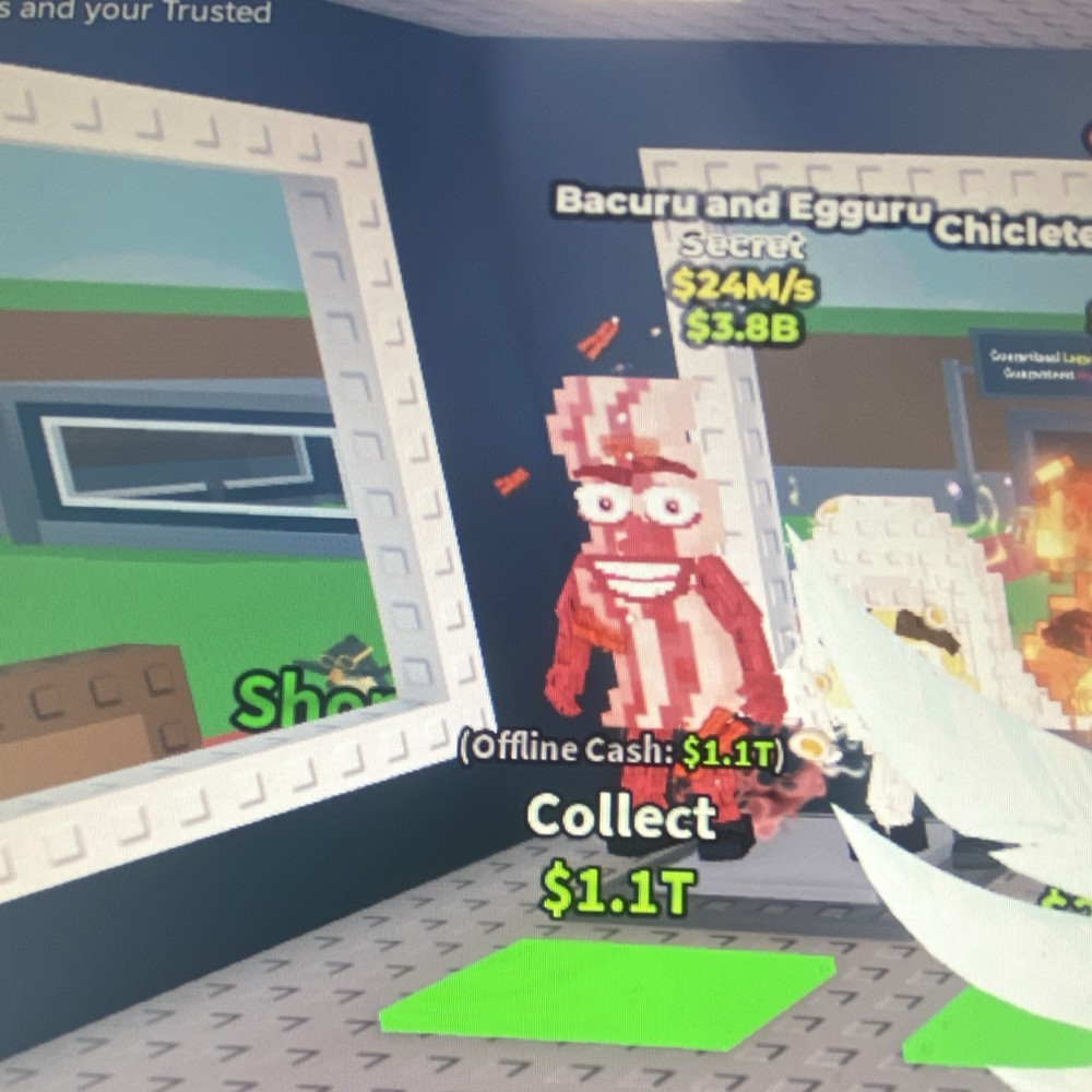 Bacuru and Egguru Secret Generation Game Item $24M/s $3.8B Asset