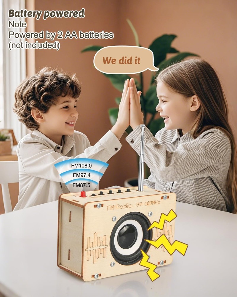 FM Radio Kit STEM Project for Kids