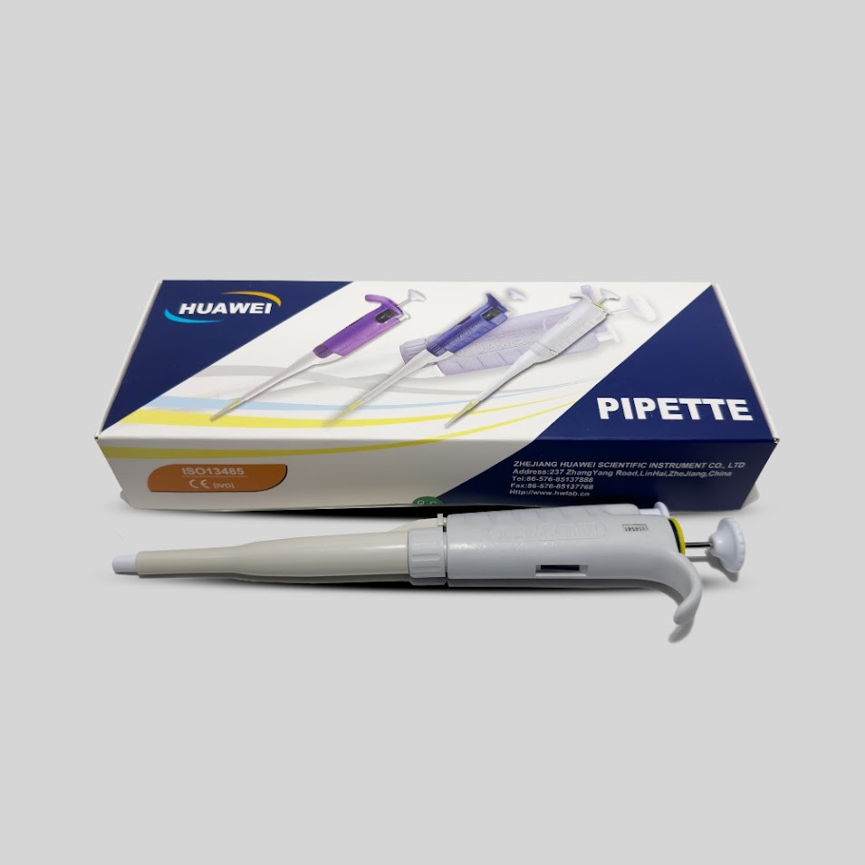 P1000 Micropipette, 100-1000μL Adjustable Volume, Accurate Lab Tool