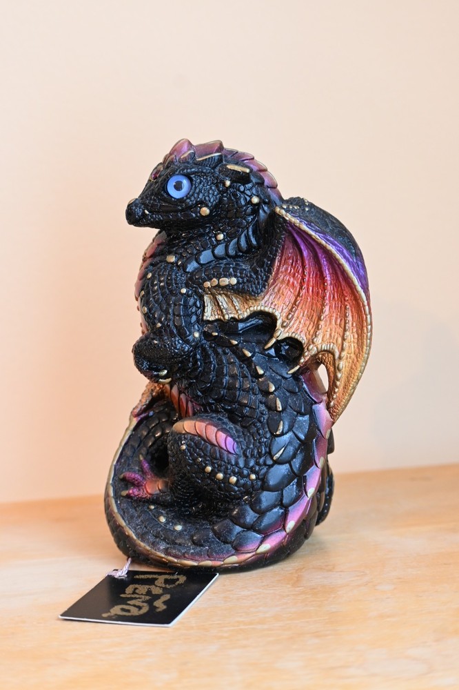 Windstone Editions Young Dragon (2000) Black & Gold