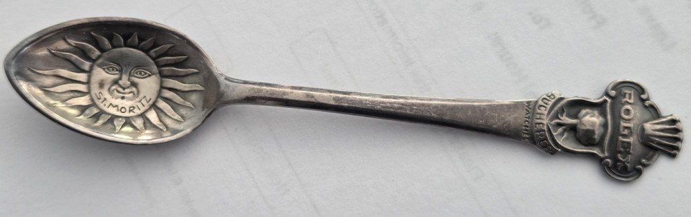 SUPER RARE Spoon Rolex Bucherer ST.MORITZ