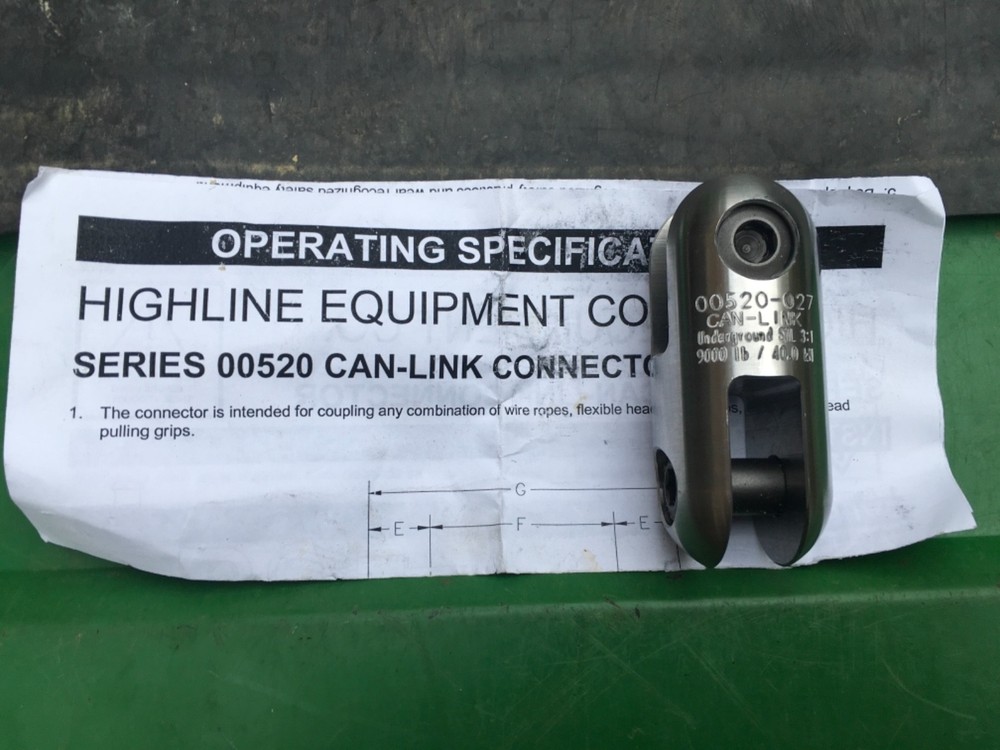 Current Tools 00520-027 can-link connector 9000LBS. NIB