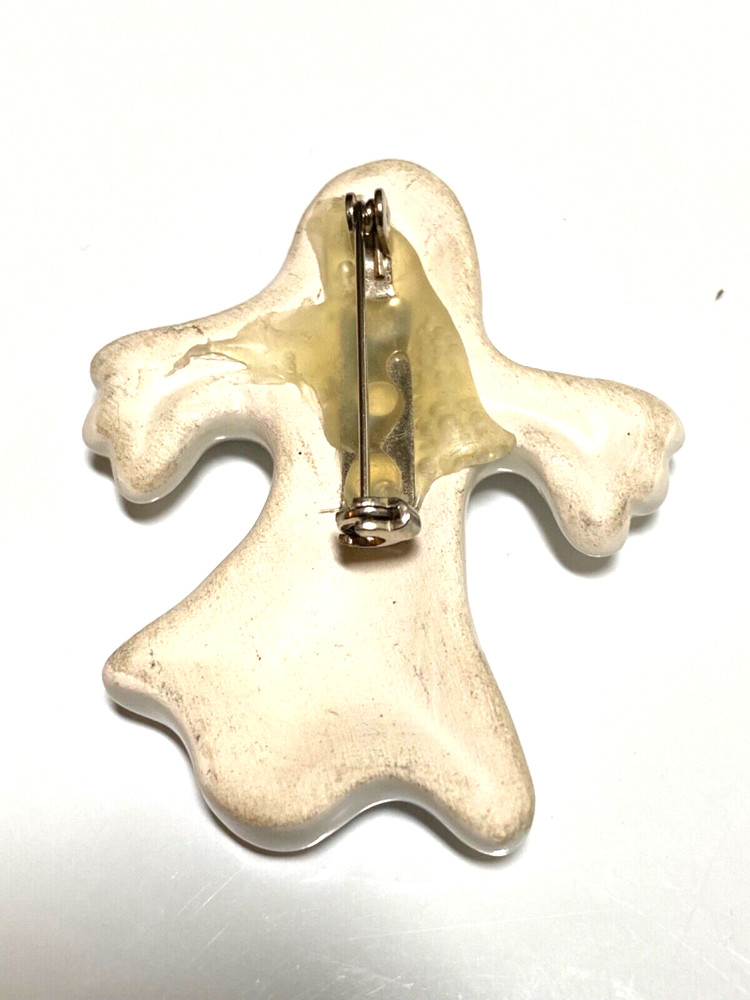 Halloween Ghostly Pin Brooch