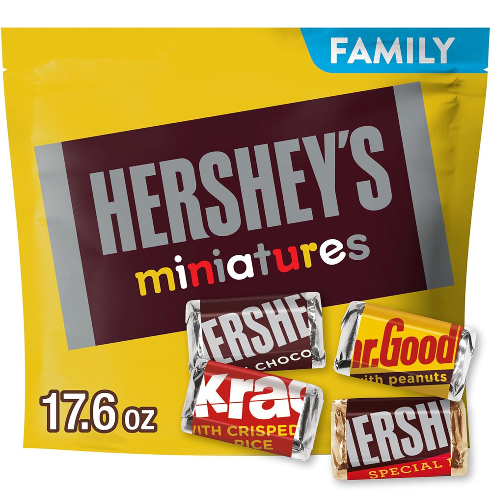 Miniatures Assorted Chocolate Candy Family Pack, 17.6 Oz