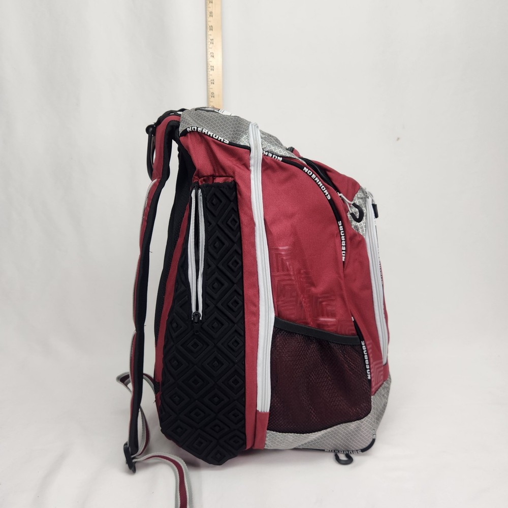 Baseball Softball Coaching Backpack Bat Bag "No Errors" RED New w/ Tags *Read