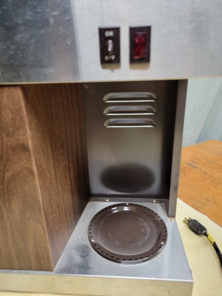 Vintage Bunn Pour Omatic Restaurant Double Pot Coffee Maker Untested