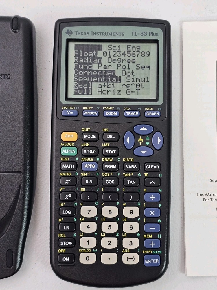 Texas Instruments TI-83 Plus Graphing Calculator - Black