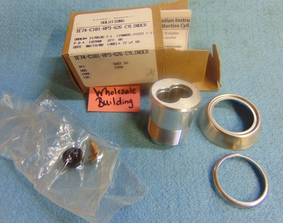 STANLEY SECURITY LOCK CYLINDER HOUSING 1E74-C181-RP3-626