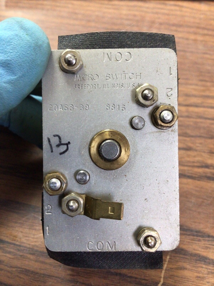 Micro Switch 20AS8-39 Rotary Cam Switch (VR8)