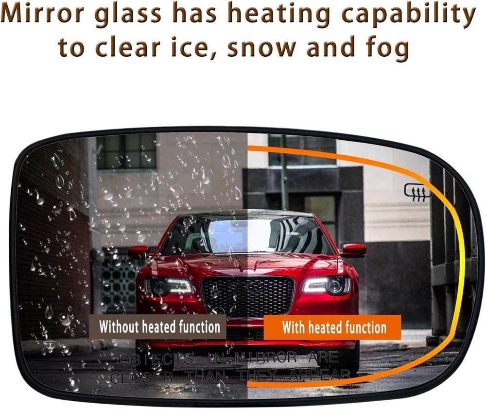 Passenger Side Mirror Replacement for Chrysler 200 300 Right (Passenger Side)