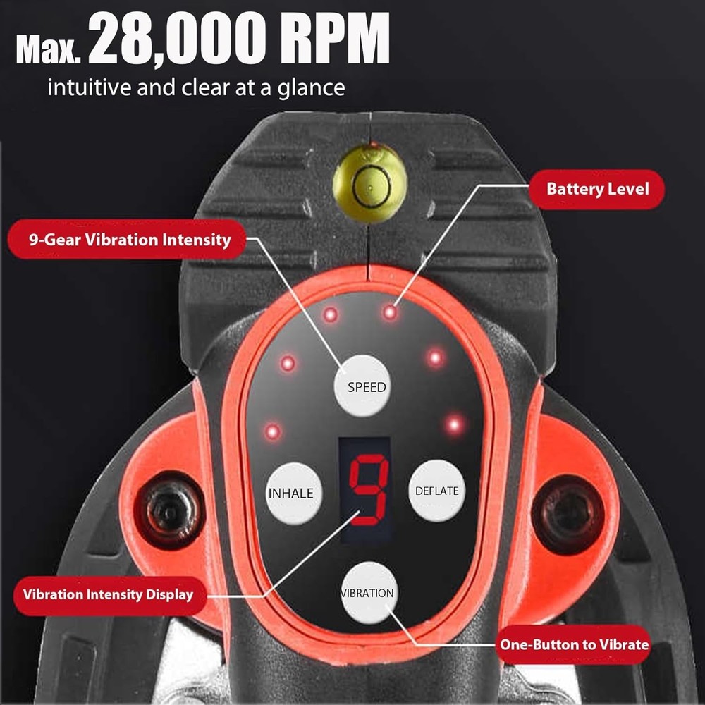 Cordless Tile Vibration Tool, 880LBS Handheld Automatic Tile Vibrating Leveling