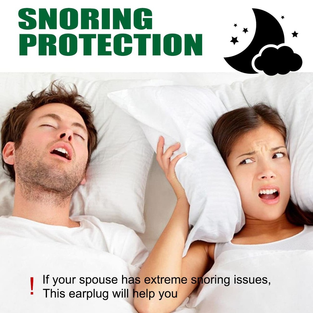 ToSSme 24 Count Silicone Ear Plugs Comfortable Noise Cancelling for Sleeping