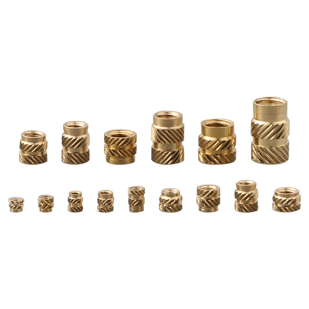Threaded Inserts Brass M5 M6 Nuts Threaded Threaded Knurled 15 Sizes
