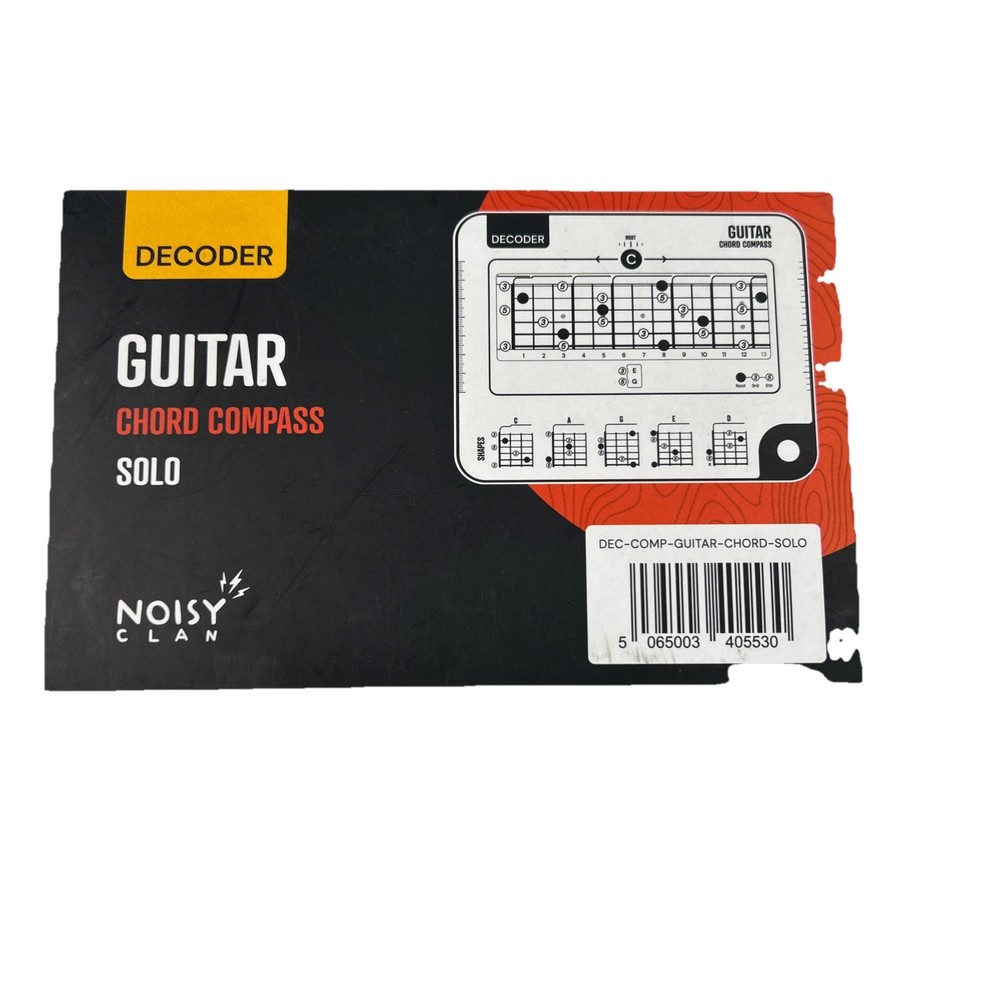 Sliding Guitar Chord Compass Decoder Solo Dec-comp-guitar-chord-solo Learn