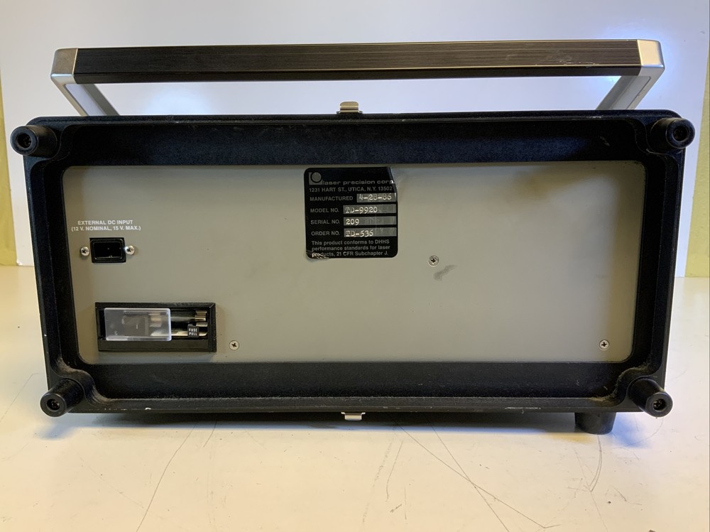 Laser Precision TD-9920 Optical Time Domain Reflectometer - AR72