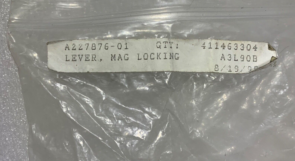 OEM NORITSU LEVER MAC LOCKING A227876-01