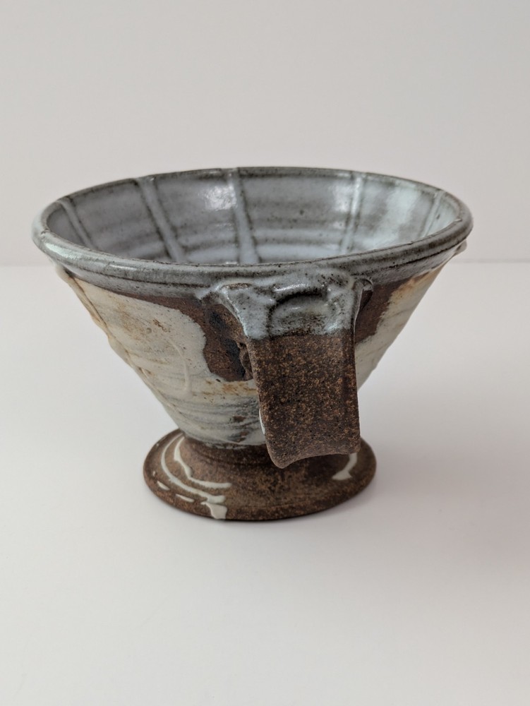 Art Pottery Ceramic Pour-Over Coffee Dripper Flat Bottom