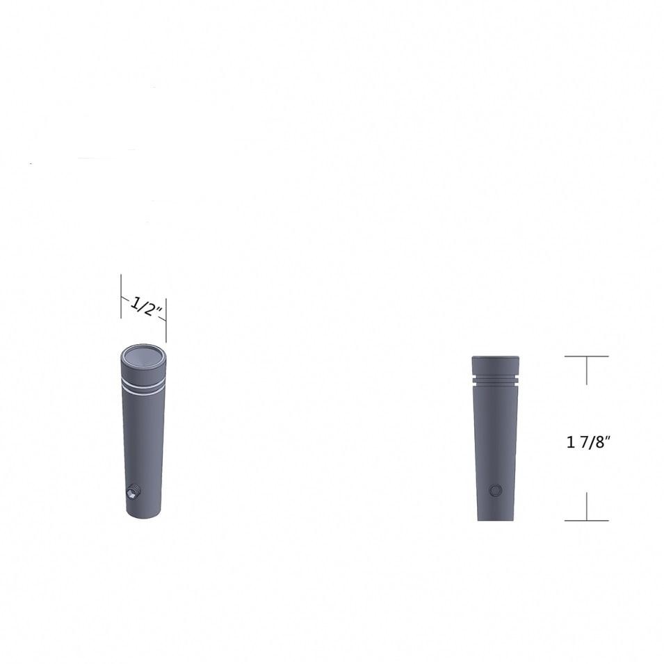 Peterbilt Chrome Short Toggle Switch Extension With Red Diamond