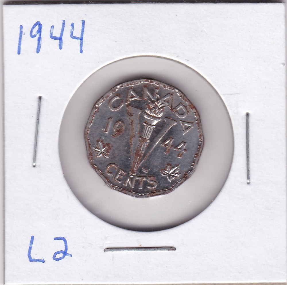 1944 Canada 5 Cents L2