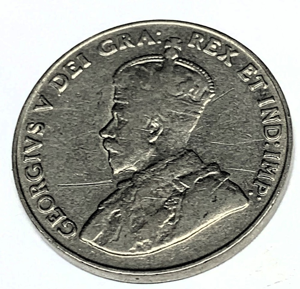 # C1534 CANADA COIN, FIVE CENTS 1930